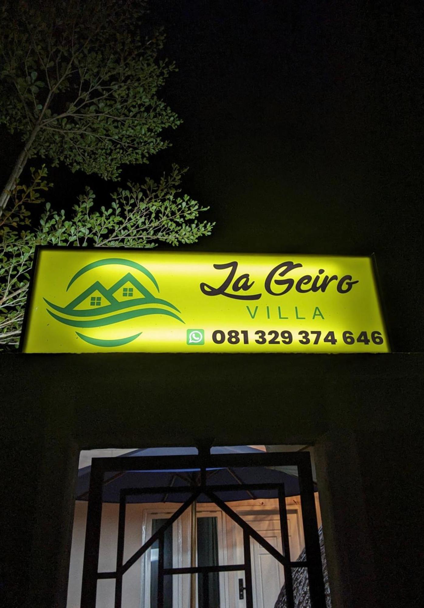 La Geiro Villa Labuan Bajo Buitenkant foto